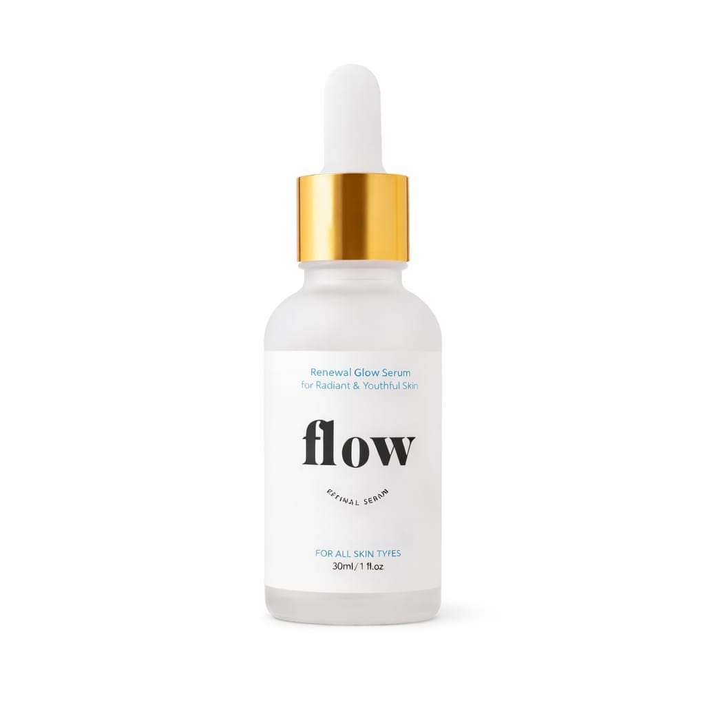 Flow Renewal Glow Serum – Retinol Hydrating & Anti-Aging Serum (30ml)